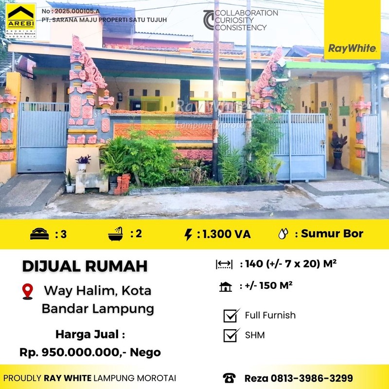 rumah murah way halim