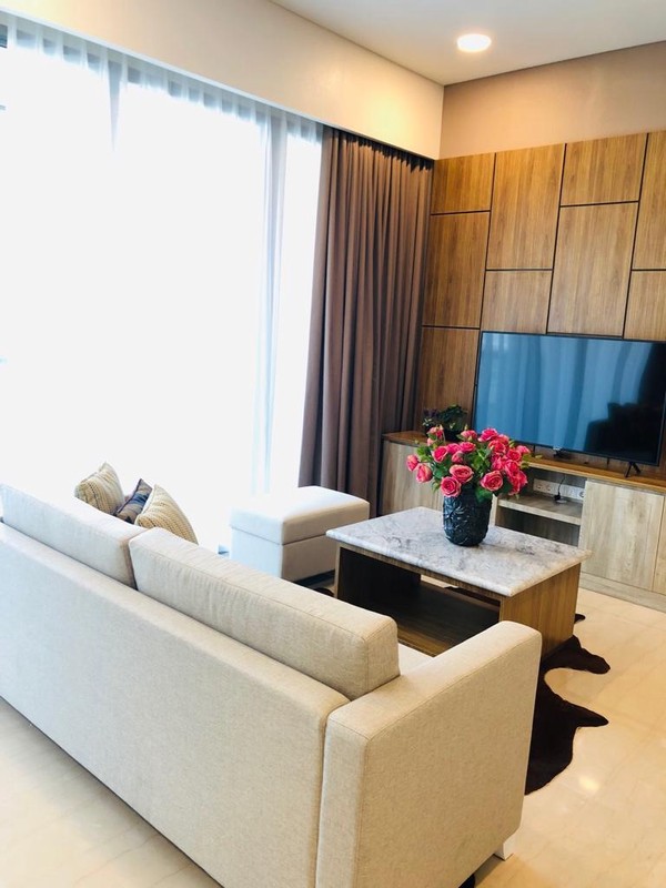 Apartemen Anandamaya 2BR Furnished Luas 148 m² Lantai Tinggi disewakan