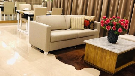 Apartemen Anandamaya 2BR Furnished Luas 148 m² Lantai Tinggi disewakan