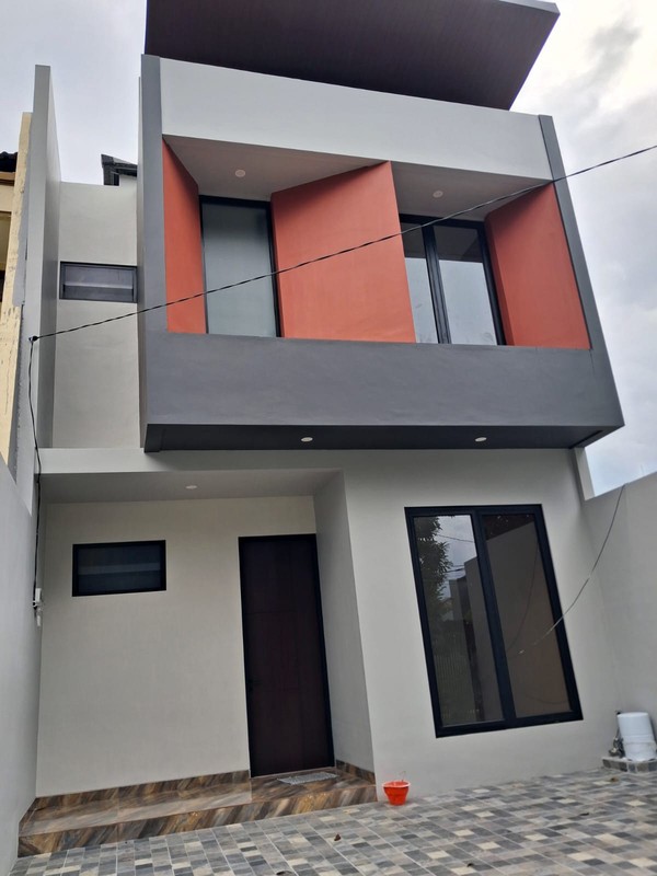 JUAL RUMAH BARU MODERN MINIMALIST MANYAR JAYA SURABAYA 