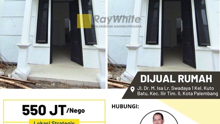 DIJUAL 2 UNIT RUMAH MINIMALIS DI TENGAH KOTA PALEMBANG