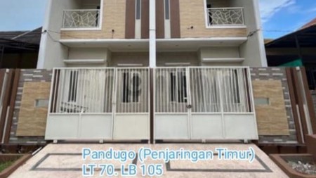 DIJUAL CEPAT RUMAH MODEL MINIMALIS 2 LANTAI PENJARINGAN TIMUR