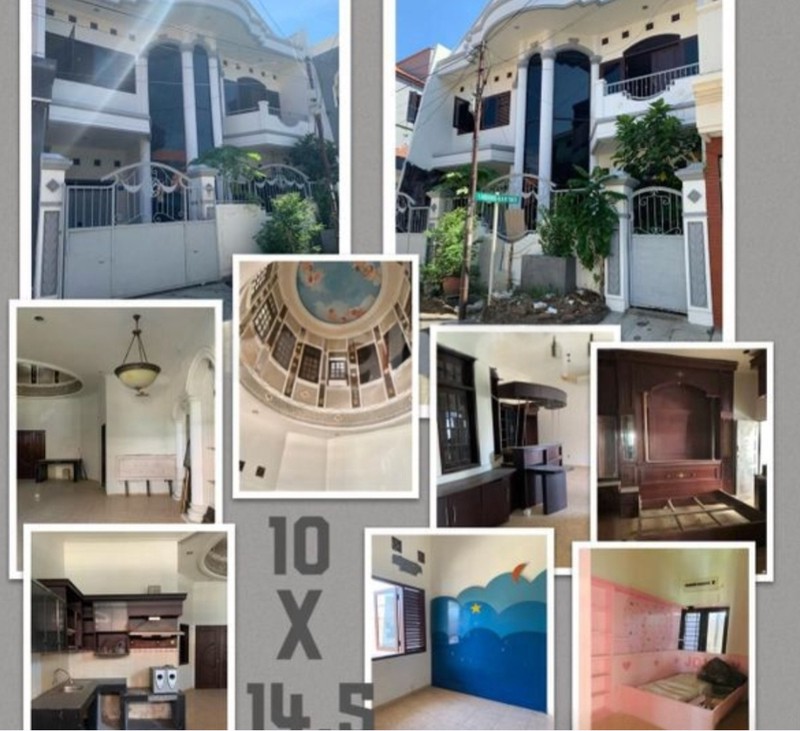 DIJUAL RUMAH 2,5 LANTAI DI EMBONG KARTIKO MALANG