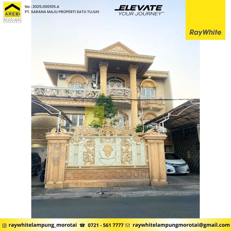 DIJUAL RUMAH MEWAH DI PUSAT KOTA WAY HALIM