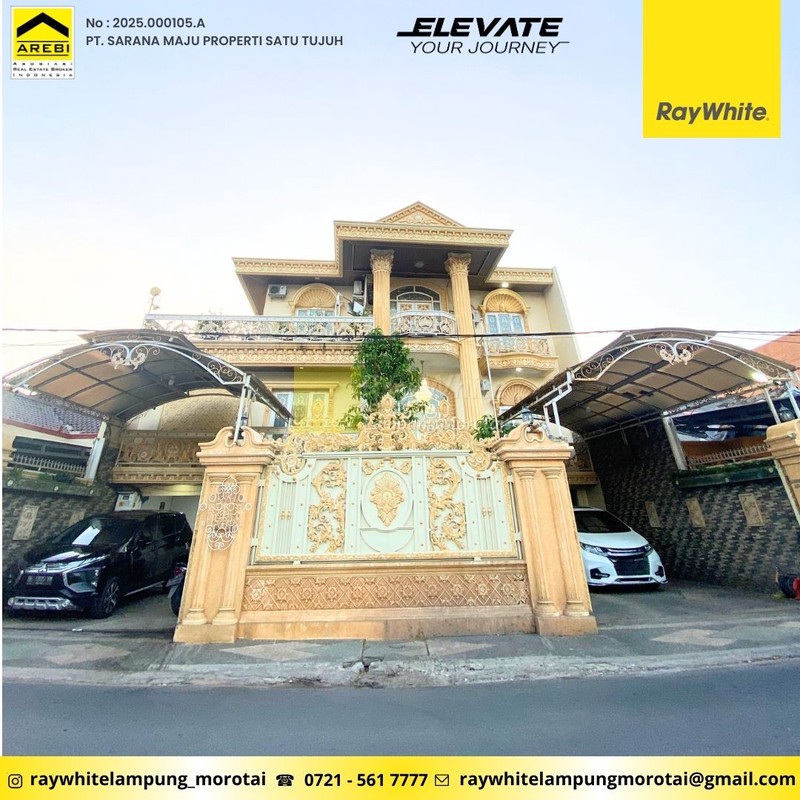 DIJUAL RUMAH MEWAH DI PUSAT KOTA WAY HALIM