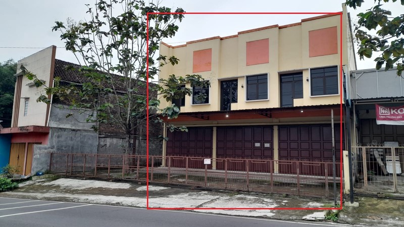 Ruko Disewakan Strategis di Jalan Trasan, Bandongan - Magelang
