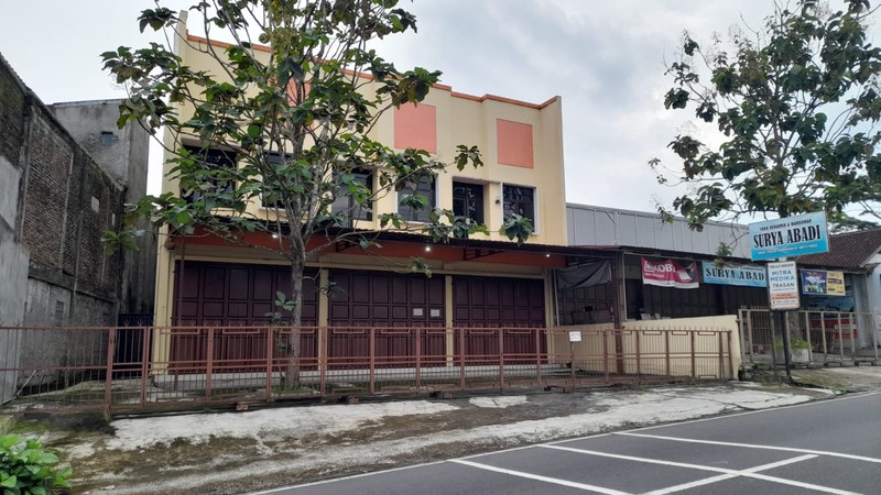 Ruko Disewakan Strategis di Jalan Trasan, Bandongan - Magelang