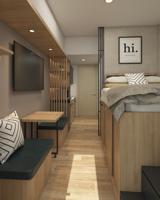 DIJUAL Apartemen Tokyo Riverside PIK 2 Tower Chikusei Studio Cantik