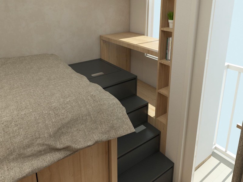 DIJUAL Apartemen Tokyo Riverside PIK 2 Tower Chikusei Studio Cantik