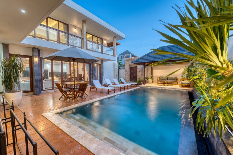 Yearly Rental - Modern 4-Bedroom Villa Next to Montessori School, Canggu, Bali