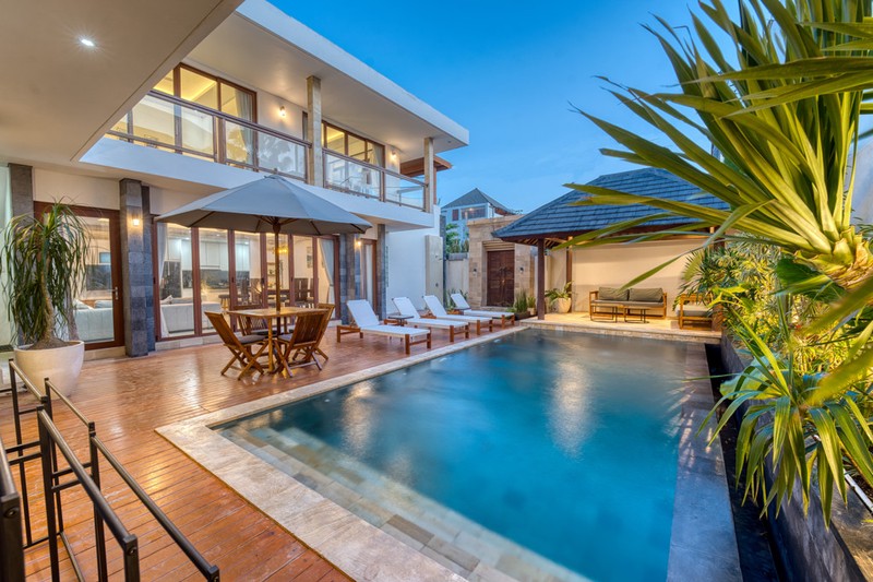 Yearly Rental - Modern 4-Bedroom Villa Next to Montessori School, Canggu, Bali