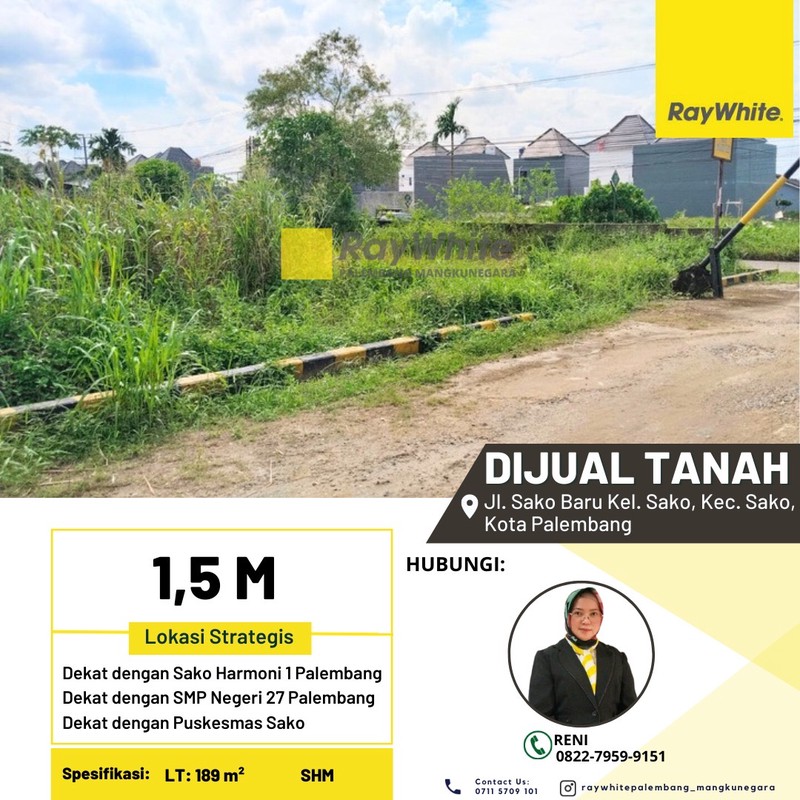 tanah jual murah saja, ada 2 unit berhadapan
