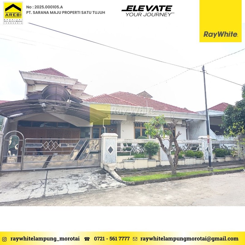 Disewakan rumah semi furnish way halim permai Bandar Lampung