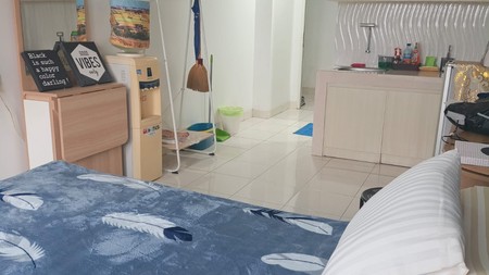 Sentul Tower Apartment, sentul city. Sewa Untung 40 juta per tahun Nego, 1BR, Free IPL, Mountain View, Full Furnished, Tinggal pakai