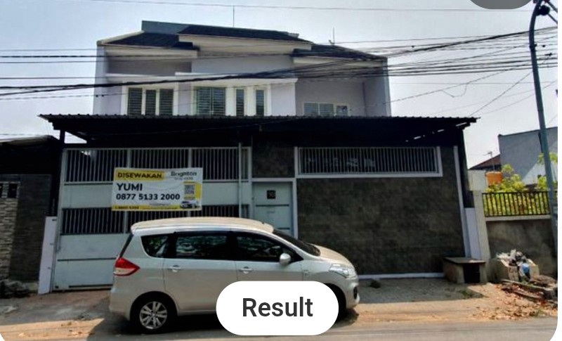 DIJUAL CEPAT RUMAH MINIMALIS AREA KOMERSIAL DI RAYA WIGUNA BANGUNAN 2,5 LANTAI