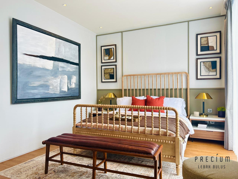 Rumah Brand New Fully Furnished 2 Lantai Siap Huni di Precium Lebak Bulus Tanah luas 112m2