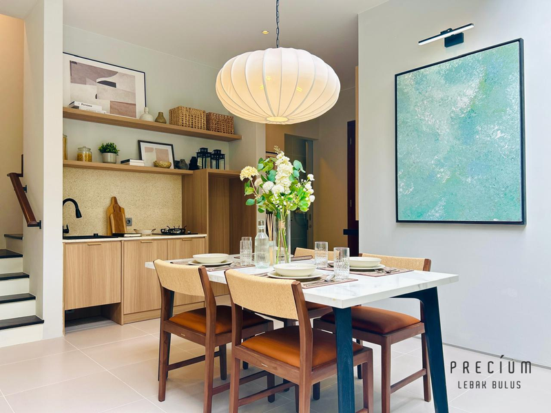 Rumah Brand New Fully Furnished 2 Lantai Siap Huni di Precium Lebak Bulus Tanah luas 112m2