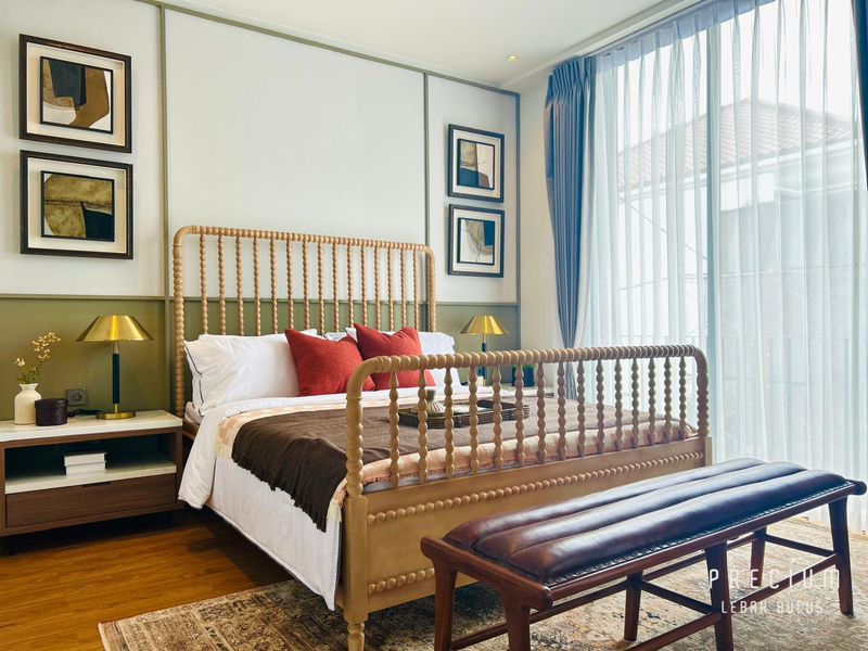 Rumah Brand New Fully Furnished 2 Lantai Siap Huni di Precium Lebak Bulus Tanah luas 112m2