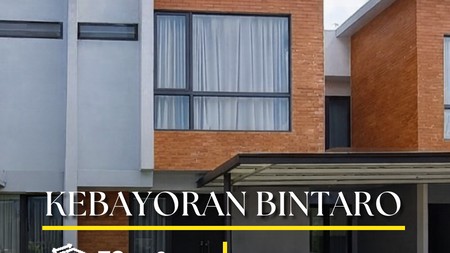 Rumah Bagus,dalam cluster di Bintaro Jaya 9