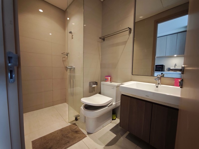 Studio Apartment full furnished view ke Grand Waterfront Sedayu City