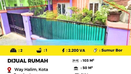 rumah murah way halim