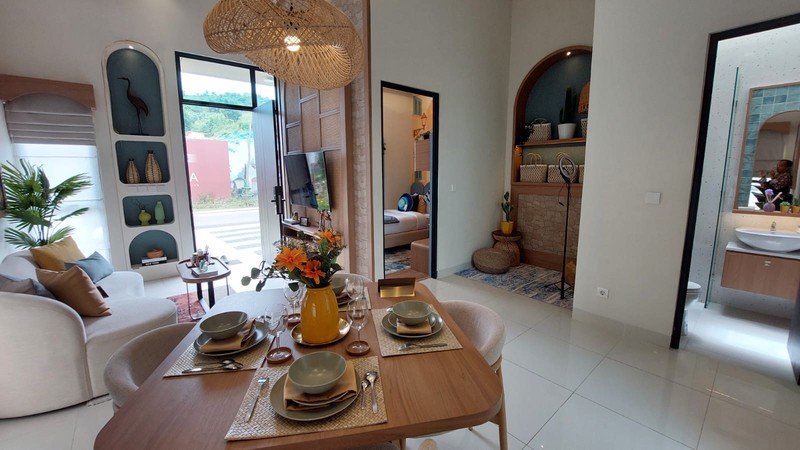 Rumah Huni View Gunung Cluster Sicilia Tipe Sicilia 6 Sentul Bogor