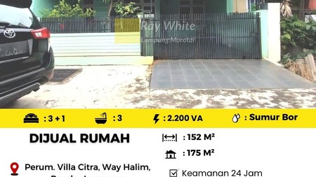 rumah murah way halim