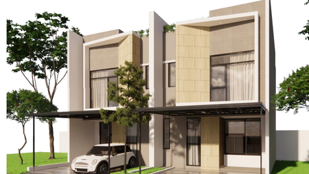 Rumah The View Bintaro | 3 KT 2 KM | Akses KRL & Fasilitas Lengkap