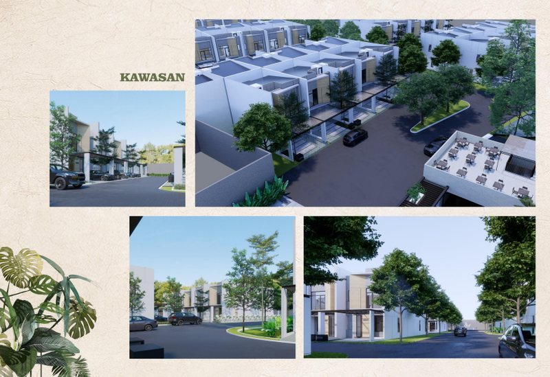 Rumah The View Bintaro | 3 KT 2 KM | Akses KRL & Fasilitas Lengkap
