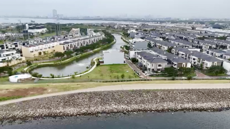 Dijual Kavling Eksklusif Hoek di Golf Island PIK - Sea View & Lake View