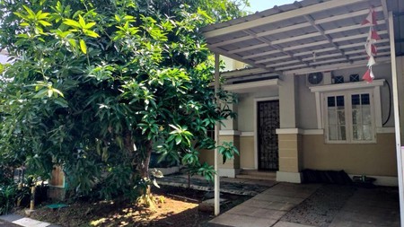 RUMAH MINIMALIS 1 LANTAI SIAP HUNI DALAM CLUSTER KOTA WISATA CIBUBUR