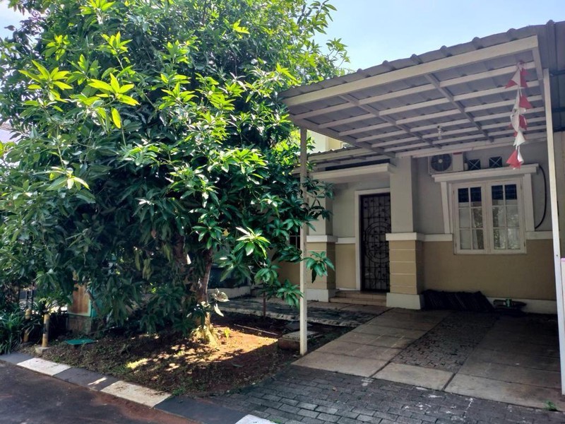 RUMAH MINIMALIS 1 LANTAI SIAP HUNI DALAM CLUSTER KOTA WISATA CIBUBUR