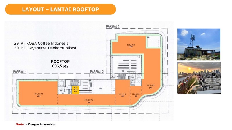 Disewakan Ruang Usaha & Kantor di Sarana Square - Retail & Office Available