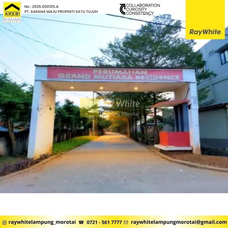 Dijual Rumah  yang berlokasi di Grand Mutiara Residence, Bukit Baru, Palembang, Sumatera Selatan.