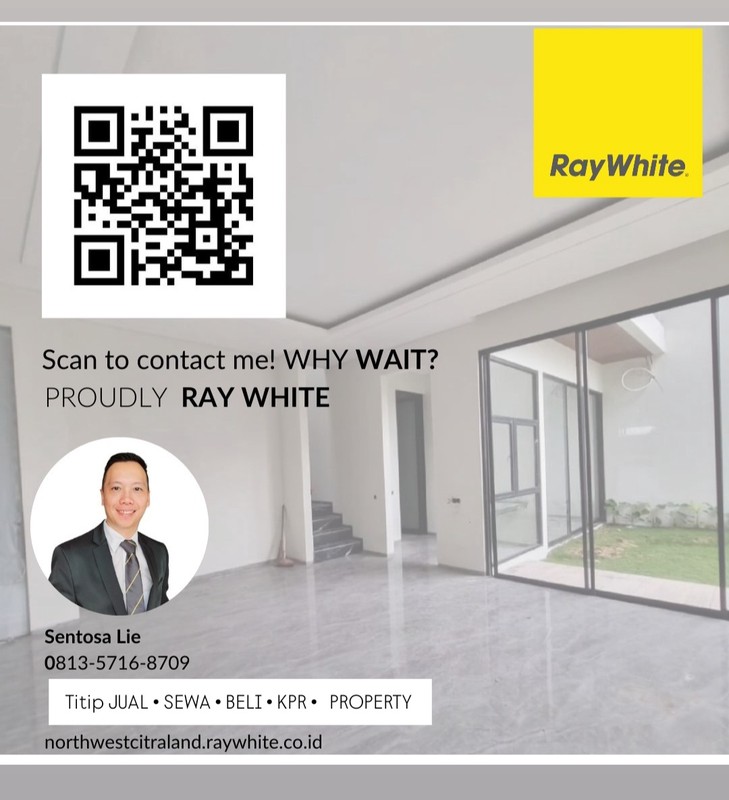 Dijual Rumah Baru Queenstown Citraland Surabaya Barat - New Modern Mewah 3 Lantai - Garasi Carport Masuk 6 Mobil Luas - Dekat Gwalk Citraland, Sekolah Ciputra, Pakuwon Mall