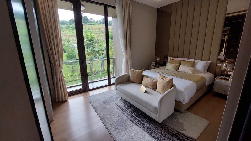 Rumah Mewah Modern 2 Lantai Cluster Reina Sofia Tipe Dali Citra City Sentul