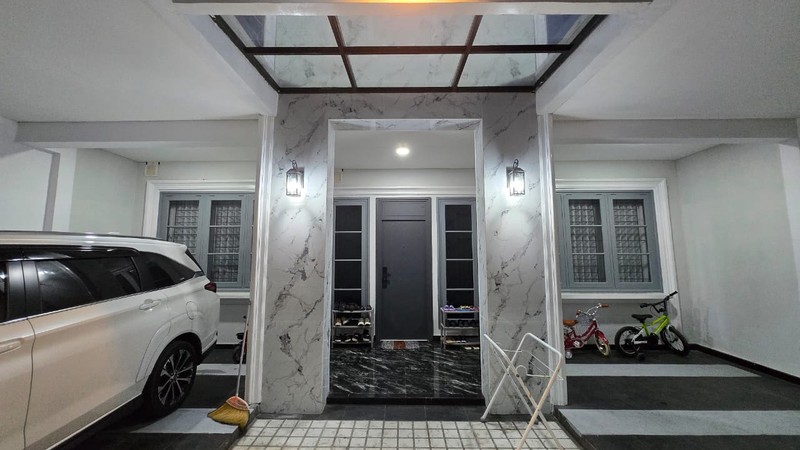 Dijual Rumah Modern Minimalis BARU RENOV Darmo Sentosa Raya Jl.Jajar Tunggal Selatan -  Surabaya Barat