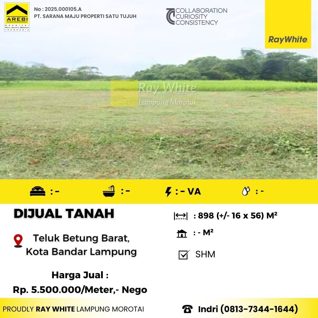 Tanah view laut Citra Garden dijual cepat