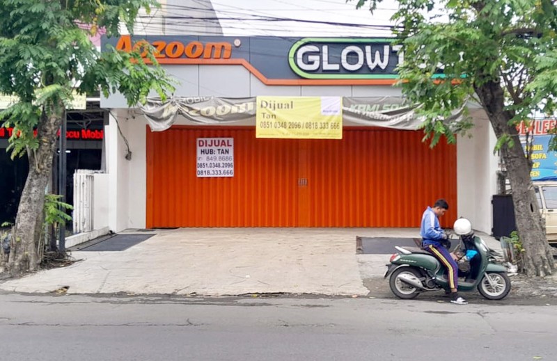 Ruko di Kedungsari Surabaya Pusat, Hadap Utara, Strategis Nol Jalan Raya