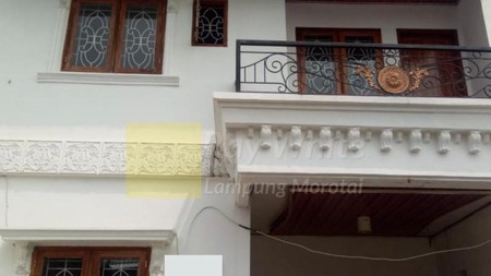 Dijual Disewakan Hunian 2 lantai bebas banjir  Way Kandis lampung