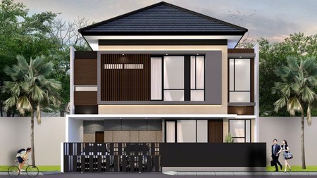 Rumah Brand New, Siap Huni, Lokasi Strategis dan Bebas Banjir di Bintaro Sektor 9