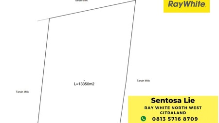 MURAH Dijual 1,4 Ha Tanah Jembrana Bali - Desa Perancak - Negara Jembrana Bali Strategis Dekat Area Wisata - Surat SHM - Ada Akses Jalan 