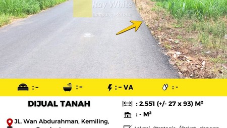tanah murah kemiling