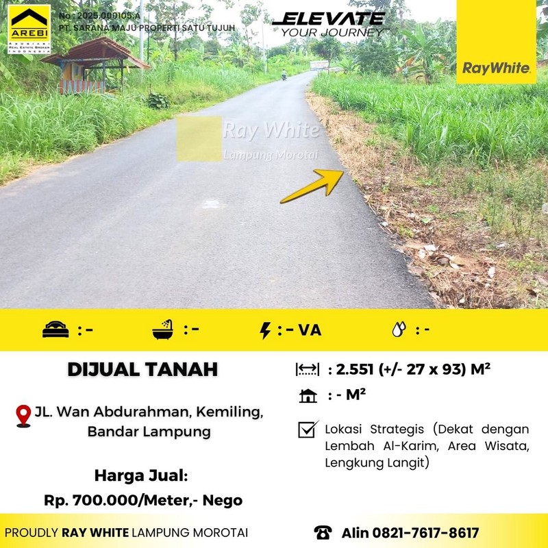 tanah murah kemiling