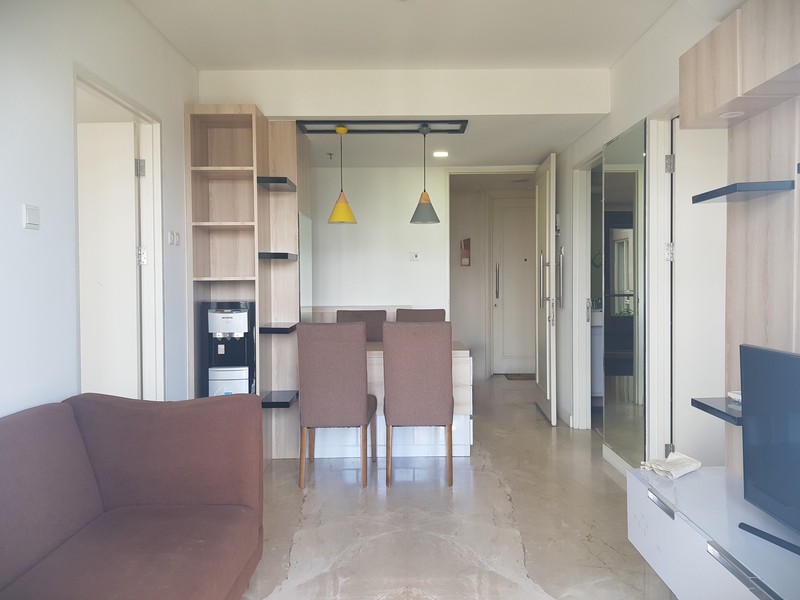 Sudah Termasuk IPL Apartemen Estetik Landmark Residence 2 BR