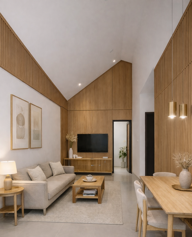 Hunian Scandinavian Modern di Cinangka, Dekat ke Tol