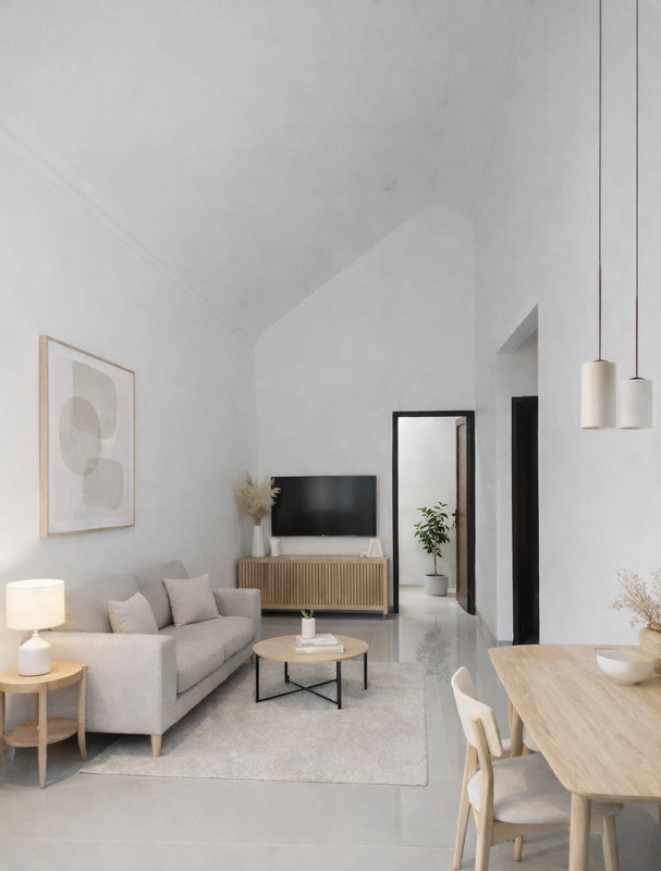 Hunian Scandinavian Modern di Cinangka, Dekat ke Tol