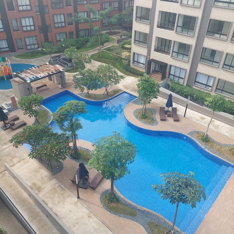 disewa apartemen furnished tinggal bawa koper LLOYD Tower S Alam Sutera type 3 BR