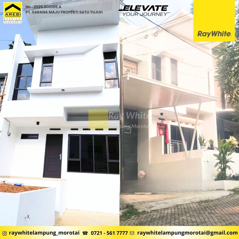 Rumah Jual cepat 2 lantai Full Furnish