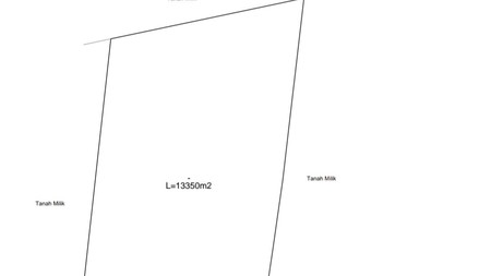 MURAH Dijual 1,4 Ha Tanah Jembrana BALI dekat area Wisata